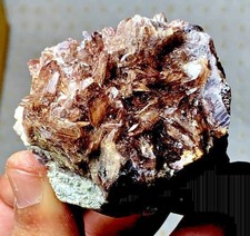 675 Carats Aesthetic Lustrous Axenite Cluster From Shigar Pakistan picture