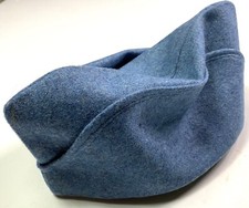 WWI FRENCH M1915 MODEL 1915 BLUE WOOL OVERSEAS CAP-2XLARGE picture