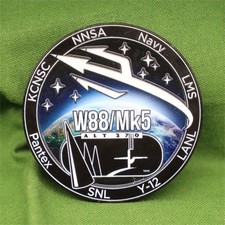 NNSA Sandia LANL Pantex KCNSC  W88/Mk5 ALT 370 Challenge Coin picture