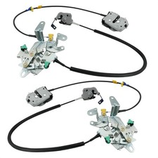 2Pcs Rear Door Latch Assembly & Cable Set for 1999-2007 Ford F250 | for Ford F35 picture