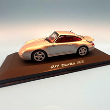 MINICHAMPS Porsche 911 Turbo (993) 1993 Silver 1:43 Diecast Model Car picture