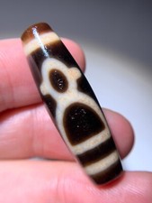 Tibetan Agate Dzi Bead 