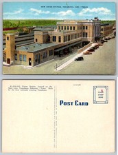 Texarkana Arkansas Texas Union Station Railroad Postcard picture