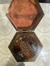 Wheatstone Concertina 48 Buttons English Rosewood early Number 5856 era 1854 picture