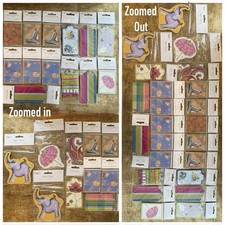 Vtg Caspari Gift Tags Cards Lot 68 Ephemera Deadstock Junk Journal Whimsical Art picture