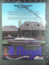 1985 ADVERTISEMENT for Regal Ambassador 25 255XL yacht boat picture