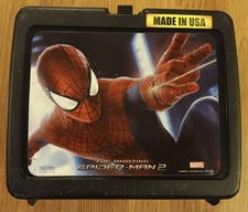 The Amazing Spiderman 2 - Vintage Plastic Thermos Brand Lunchbox Movie Promo picture
