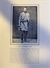 1912 Illustration Confederate Captain John Donnell Smith picture