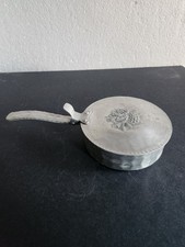 Vintage Silent Butler/Crumb Catcher Hand Forged Hammered Aluminum Everlast 552 picture