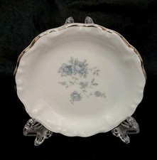 Johann Haviland Bavaria Germany Blue Garland Butter Pat Plate Or Trinket Holder picture