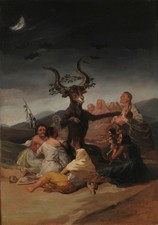 Francisco Goya Witches Sabbath 1798 Vintage Art Photo Reprint Wall Art picture