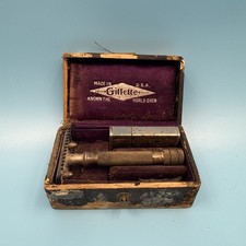 1910s–1920s Antique Gillette Single Safety Razor picture