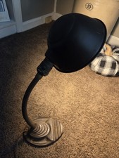 Art Deco MCM Gooseneck Drafting Lamp picture