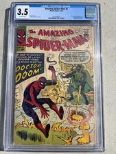 Amazing Spider-Man 5 1963 Marvel Comics CGC VG- 3.5 1st Crossover App Dr. Doom picture