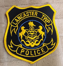 PA Lancaster Township Pennsylvania Police Department Shoulder Patch picture