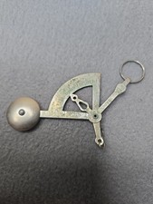 RARE VINTAGE METAL POST OFFICE HAND HELD LETTER SCALE picture