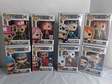 Funko Pop Vinyl: One Piece , Lot Of 8 2340 2232 1741 1778 1894 1896 1472 2235  picture