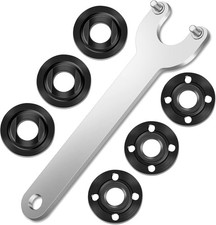 7pcs Angle Grinder Nut & Wrench Kit 5/8