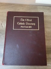 Vtg Official Catholic Directory Anno Domini 1971 Hardcover P.J. Kenedy & Sons picture