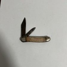 Vintage Imperial Prov. USA Demand Tuf Nut Work Clothes Pocketknife picture