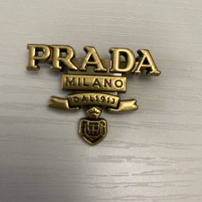 Prada Milano Elegant Luxury Brooch Pin picture