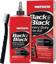 Mothers Back-to-Black Heavy Duty Trim Cleaner Kit, 12 Fl Oz picture