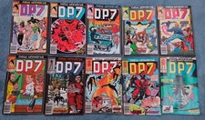 D.P.7 1-5,8,10,12-13,annual 1 comic Lot of 10 VF Marvel New Universe COMB SHIP picture