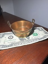 Vintage Tapicl Copper Bucket with Brass  #32 Made In Portugal picture