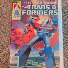 Marvel Comics The Transformers #1 (1984) Limited Series Optimus Prime picture