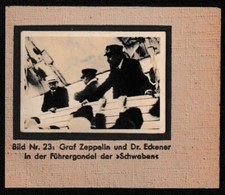 Germany 1932's Graff Zepplin Dr Eckener photographic Ciggarette card picture
