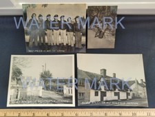 4 WWII Dec 1942 3rd Photographic Group Original Photos Steeple Morden B-17 Crew picture