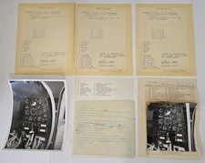 1958 Bell 47 Instrument Panel Engineering File Cockpit Photos 47-945-049 picture