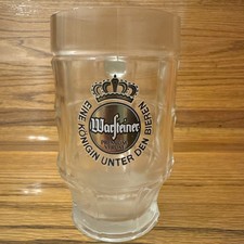 Vintage WARSTEINER 0.5 Liter Germany Glass Bier Mug  ~ BW473 picture