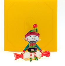 New 100% SWAROVSKI Holiday Cheers Dulcis  Elf Christmas Deco Figurine 5655435 picture