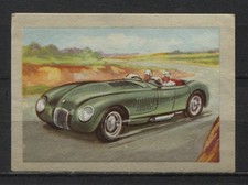 Jaguar 1954 Vintage 1950s Dutch Trading Card No. 102 picture