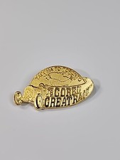 The Corel Great Race 1996 Souvenir Badge Pin Tacoma to Toronto Gold Color picture