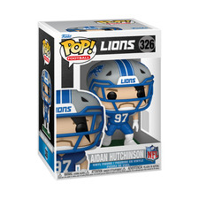 Funko POP Aidan Hutchinson Detroit Lions NFL Figure 326 W/Protector  picture