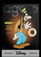2026 Agoro Disney Goofy TIER 3 /500 Fully Engraved 1/2oz .999 Silver RARE picture
