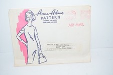 Vtg 60s ANNE ADAMS Dropwaist Pleated skirt DRESS Pattern 4779 10  uncut picture