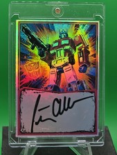PETER CULLEN OPTIMUS PRIME FACSIMILE AUTOGRAPH CUSTOM HOLO WARROOM KUSTOMZ picture