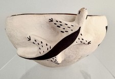 Cochiti Pueblo pottery bowl signed Rufina Trujillo picture