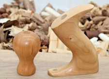 Hand Made Cherry Stanley Plane Tote & Knob For No 5, 605 and up With High Knob picture