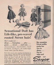 Magazine Ad - 1953 - Sayco Dolls - Brooklyn, NY picture