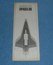 1970s NASA Brochure Spacelab Space Shuttle ESA Project Info picture