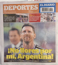 Lionel Messi Announces Retirement Argentina National Team NY El Diario 9/1/2026 picture
