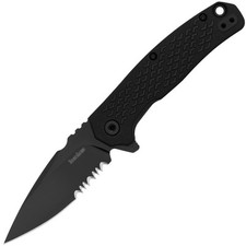 Kershaw Conduit Linerlock A/O Black GFN Folding 8Cr13MoV Pocket Knife 1407ST picture