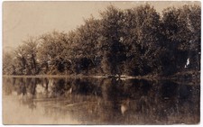 1911 Saint Joseph MO REAL PHOTO Postcard RPPC St. Joe Lake Contrary Buchanan Co picture