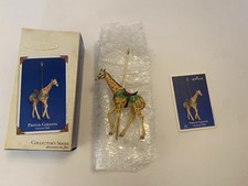 NEW Hallmark 2005  Ornament Carousel Ride Proud Giraffe Series #2 -4-15-36 picture