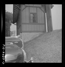 Photo:Silver Spring Train Station 1930s Automobile Depot Building picture