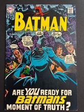 Batman 211 VG-FN -- 